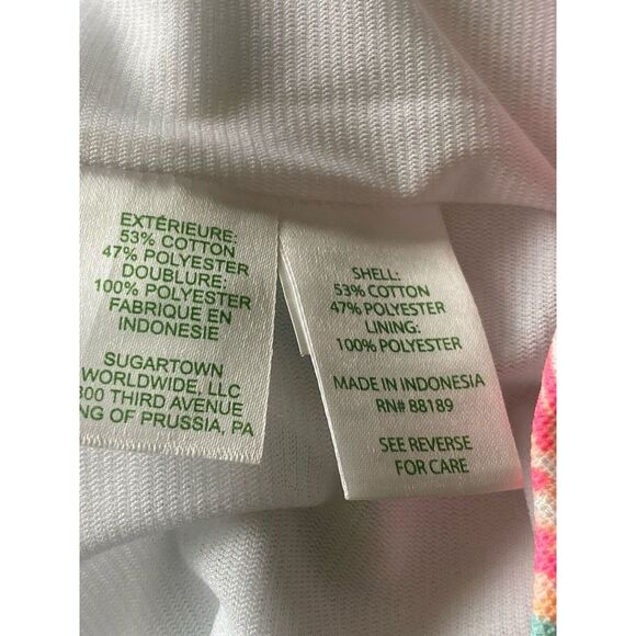 Lilly Pulitzer Sz M Arden Shift Dress Serene Blue Gypsea Zip Closure - Picture 7 of 8